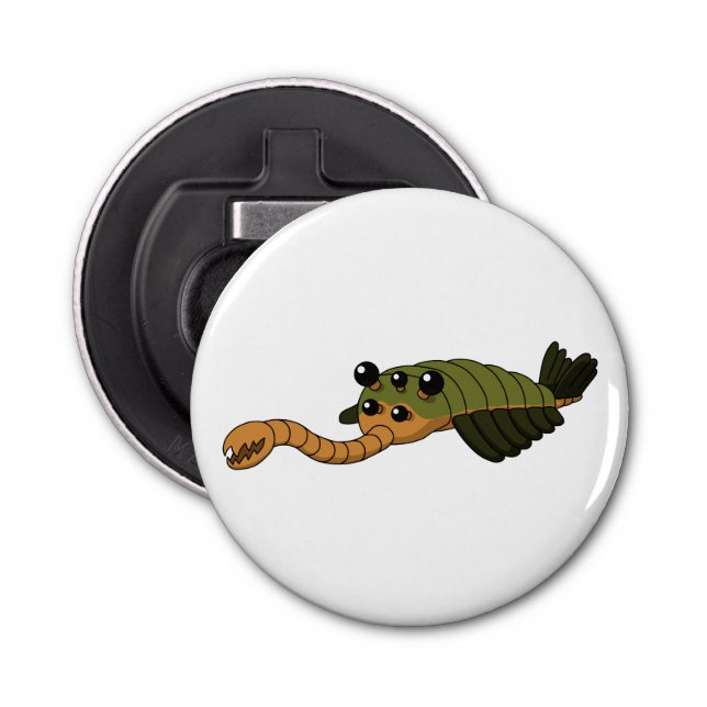 Opabinia - prähistorisches Tier Flaschenöffner (Vorderseite)