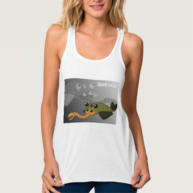 Opabinia - prähistorisches Tier Tank Top (Vorderseite)