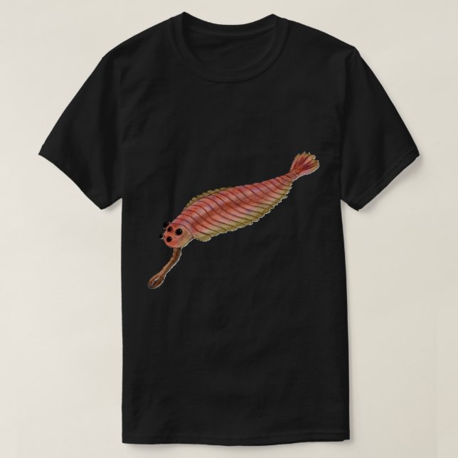 Opabinia regalis Sticker.png T-Shirt (Design vorne)