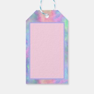 Opal-Aquarellspritze: Geschenkanhänger