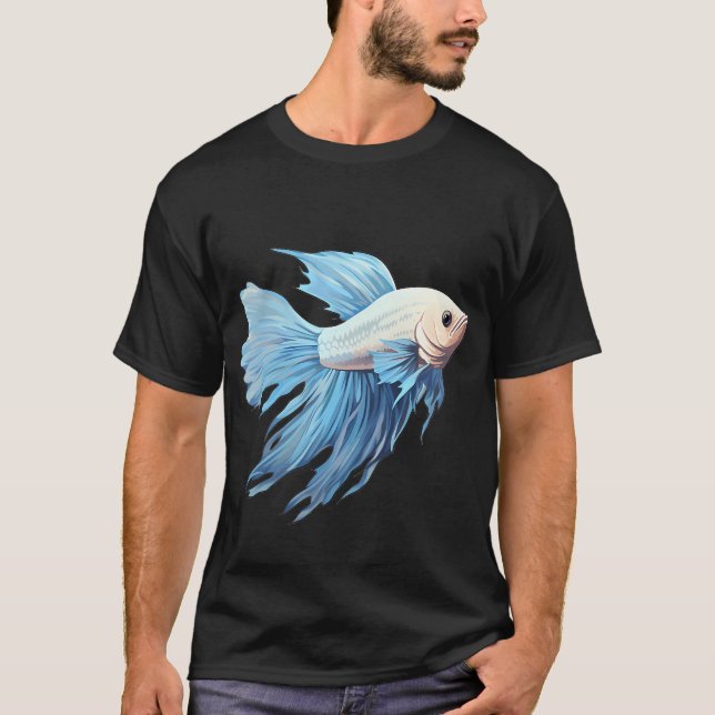 Opal Beta Fisch T-Shirt (Vorderseite)