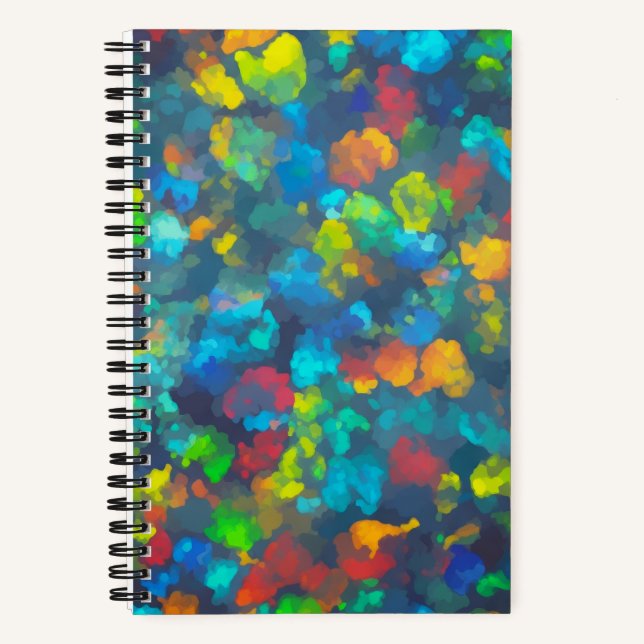 Opal Colors Spiral Notebook Notizbuch (Vorderseite)