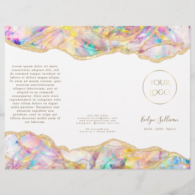 Opal-Design-Broschüre (Vorderseite)