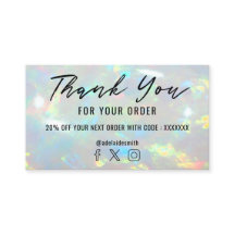 opal Foto danke Ihnen Visitenkarte