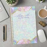 Opal Gemstone Pastel Iridescent Modernes Business Planer<br><div class="desc">Verwandeln Sie Ihre Planerroutine mit diesem opalen Edelstein pastellfarben iridescent Design. Dieser Planer ist perfekt für Geschäftsfrauen,  Haarstylisten und Make-up-Künstler geeignet und verbindet moderne Eleganz mit praktischer Funktionalität. Der pastellfarbene und opale Effekt verleiht Ihrem Alltag eine einzigartige und stilvolle Touch. Ideal für diejenigen,  die zeitgenössische und schicke Planer schätzen.</div>