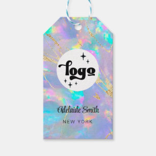 Opal-Geschenketikett Geschenkanhänger