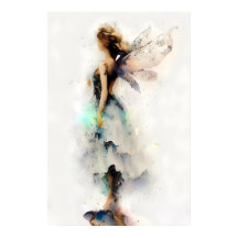 OPAL GOLD FAIRY Poster