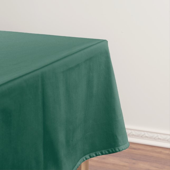 Opal Grün einfarbig Tischdecke (Beispiel)