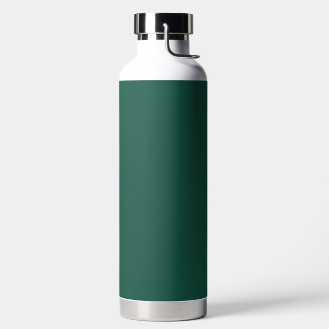 Opal Grün einfarbig Trinkflasche (links)