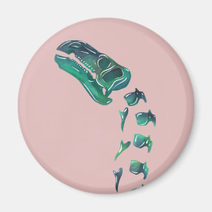 Opal Iguanodon Dinosaur Magnet