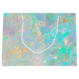 opal inspiriert Hintergrund Große Geschenktüte