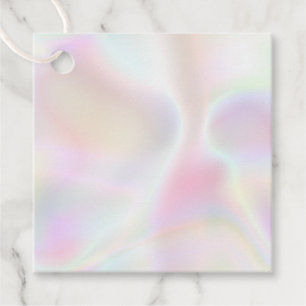 Opal Iridescent Holographic Pink Pearl Trendy Geschenkanhänger