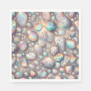 Opal Leopardenprint Luxus Servietten