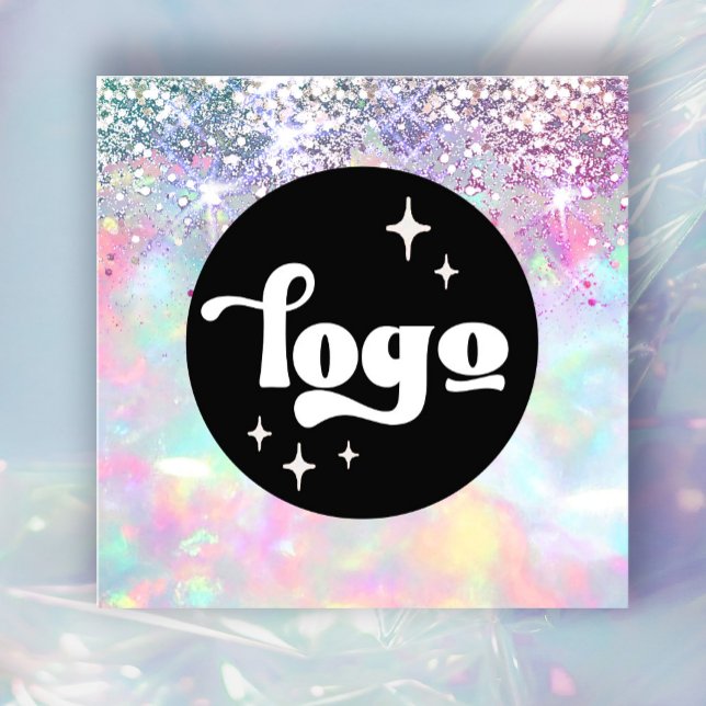 Opal-Logo Quadratische Visitenkarte (Von Creator hochgeladen)