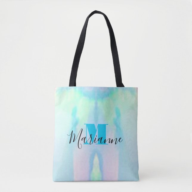 Opal-Monogramm-Rosa-Blau-Edelstein (Vorderseite)