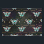 Opal October Birthstone Moth Happy Birthday Geschenkpapier Set<br><div class="desc">Feiern Sie Geburtstage im Oktober mit diesem bezaubernden opal inspiriert Packpapier. Dieses Design mit einer faszinierenden opalen Geburtsteinfmotte, umgeben von himmlischen Monden, funkelnden Sternen und einem eleganten "Happy Birthday"-Text, bringt Ihnen eine Touch von Magie und Charme in Ihre Geschenkpräsentation. Ideal für diejenigen, die Astrologie, himmlische Ästhetik oder die ätherische Schönheit...</div>