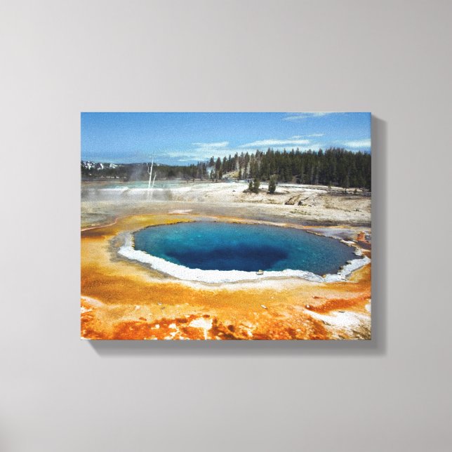 Opal Pool Leinwanddruck (Vorderseite)