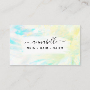 *~* OPAL QR Prism AP26 Crystal Ethereal Rainbow Visitenkarte