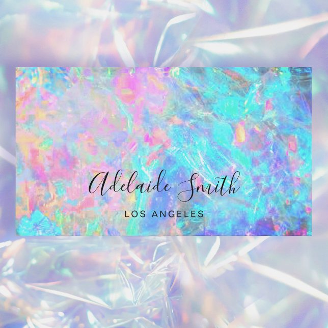 Opal-Stein-Visitenkarte Visitenkarte (Von Creator hochgeladen)