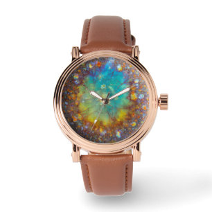 Opal Stone Burst Uhr