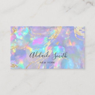 opal stone Business Card Visitenkarte