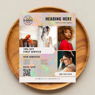 Opal Stone Foto Business Marketing Flyer