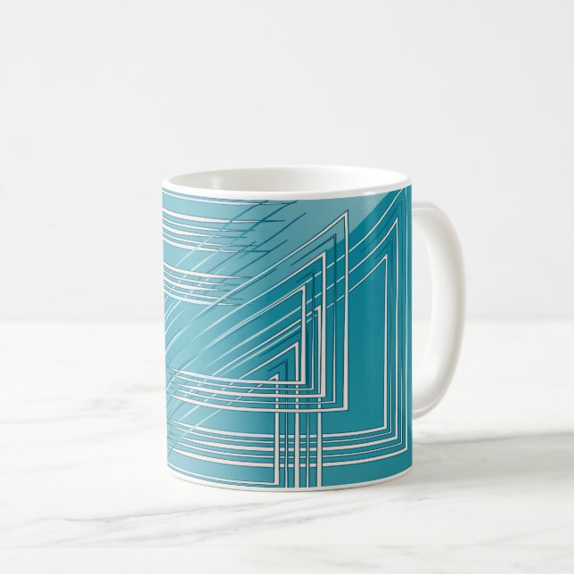 Opal-Weiß Kaffeetasse (VorderseiteRechts)