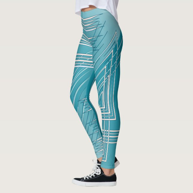 Opal-Weiß Leggings (Links)