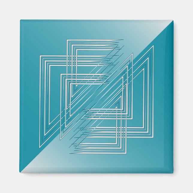 Opal-Weiß Magnet (Vorne)