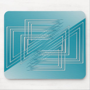 Opal-Weiß Mousepad