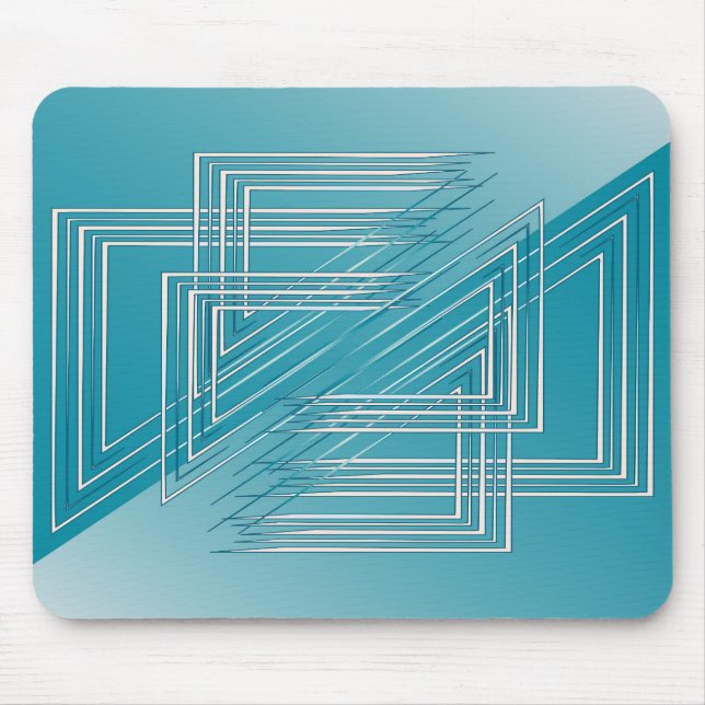 Opal-Weiß Mousepad (Vorne)