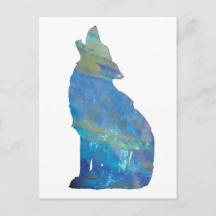 Opal Wolf Postcard Postkarte