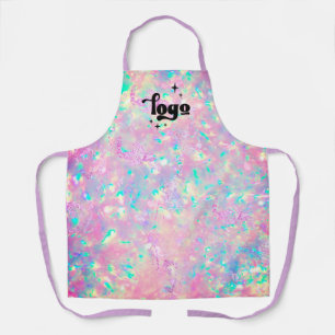 opaler Edelstein inspirierter Hintergrund Schürze