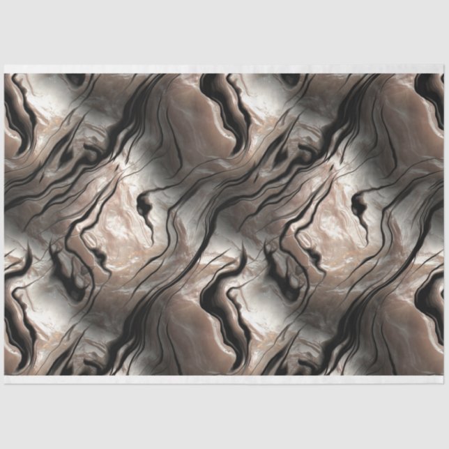 Opaleszente Perlmutterwirkung Seidenpapier (Vorderseite)