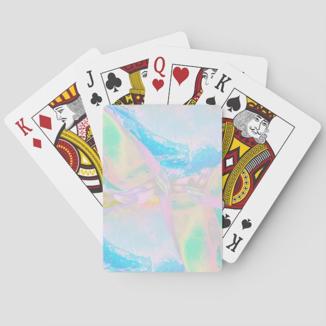 Opalit Spielkarten (Rückseite)
