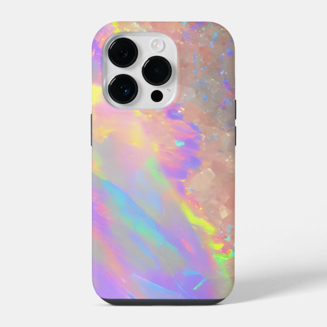 Opalkristall iPhone Hülle (Rückseite)