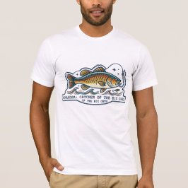 OPAPA FÄNGER DER GROSSEN FISCHE RETRO | VATERTAG T-Shirt