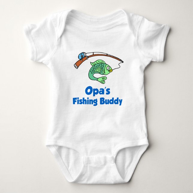 Opas Angelbuddy Baby Strampler (Vorderseite)