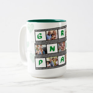 Opa's Coffee Tasse Personalisiert mit 7 Fotos!