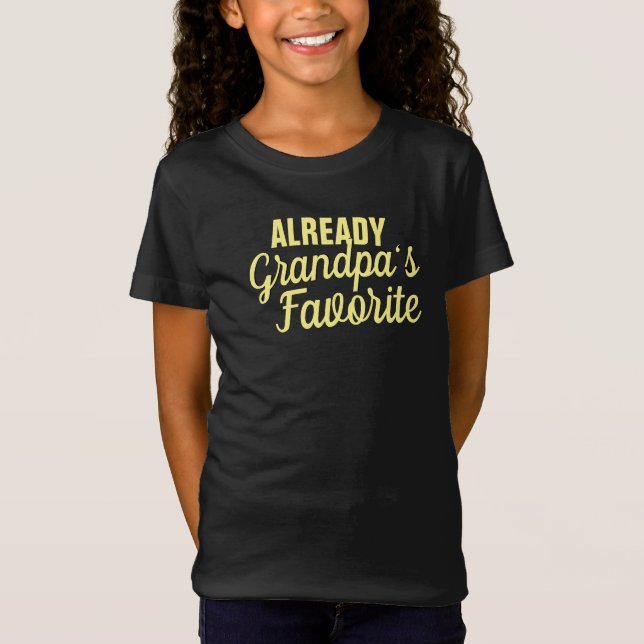 Opa's Favorite - Fine Jersey-T - Shirt (Vorderseite)