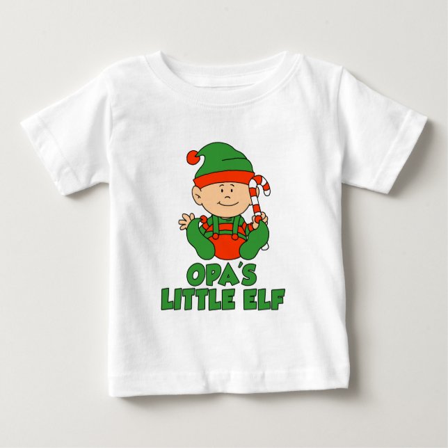 Opas kleiner Elf Baby T-shirt (Vorderseite)