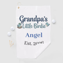 Opa's kleiner Vogel Baby Andenken Golfball