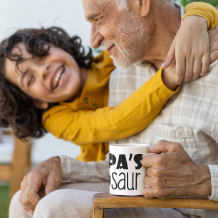 Opa's Little Dinosaurier's Zitat l Vatertag Tasse