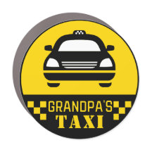 Opa's Taxi, lustiger Spaß-Aufkleber