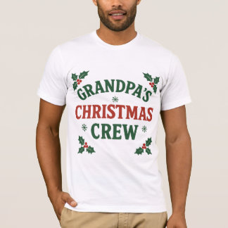 Opa's Weihnachtsmannschaft | Lustiges Weihnachtsfa T-Shirt