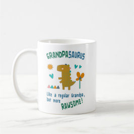 OpaSaurus Geburtstag oder Vatertag Kaffeetasse