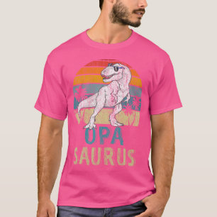 Opasaurus T Rex Dinosaur Opa Saurus Familie Matchi T-Shirt