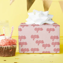 Ope Midwest Funny Quote Wrapping Paper