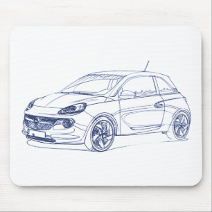 Opel Adam 2013 Mousepad