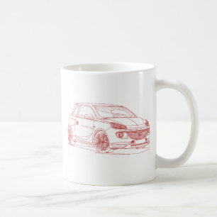 Opel Adams 2015 Kaffeetasse